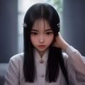 女大学生的沙龙室染发技术总监赵思琪，温柔气质，专业染发技术认证