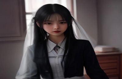 女大学生的沙龙室案例，武汉大学女生悦悦在沙龙室完成约会妆容定制，化妆师正在为她描眉，整体妆容清透自然，画面温馨